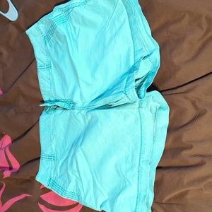 Aqua shorts